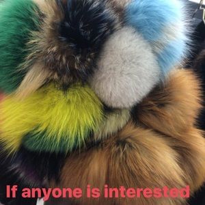 Pom Pom keychains / bag